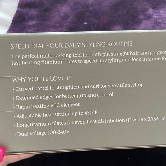 Complex Culture Titanium Styling Flat Iron - Picture 8 of 11